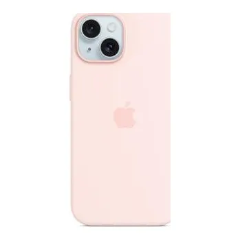 iPhone 15 Silicone Case with MagSafe - Light Pink