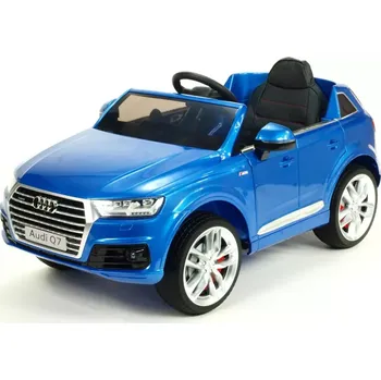Dětské elektrovozidlo Dětské elektrické auto Audi Q7 s 2,4G DO - modré - II.JAKOST
