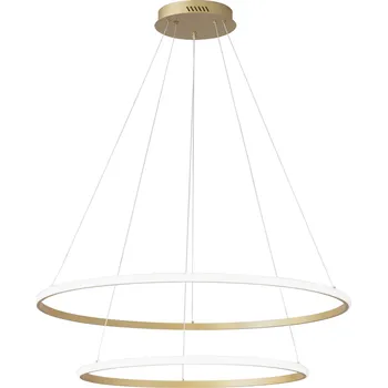 FAN Europe LED Svítidlo AXIS Závěsné 56W 6850lm 3000/4000/6500K IP20 zlaté