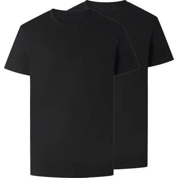 Pánské tričko esmara Men Pánské triko s BIO bavlnou, 2 kusy (černá, XXL (60/62))