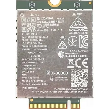 Modem DELL 4G LTE modem/ karta Qualcomm (DW5826E) WWAN