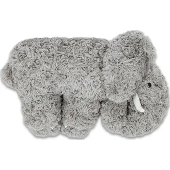 plyšák SLEEP WELL® SLON šedý plyšový polštářek