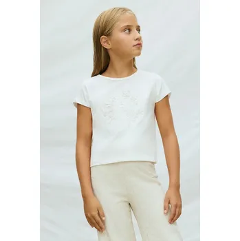 Dívčí tričko Dětské tričko Mayoral 6002.8A.Junior.PPY2 bílá 00X, vel. 157