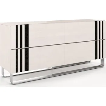 Komoda Buková komoda z masivu Kelly Odstín moření: Bílá