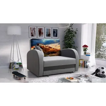 Pohovka Dětská rozkládací pohovka Tola - Bagr