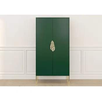Komoda Vysoká zelená komoda Merlin