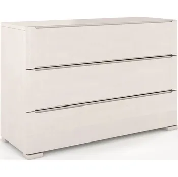 Komoda Komoda z masivu buk Sparta 3S Odstín moření: Bílá