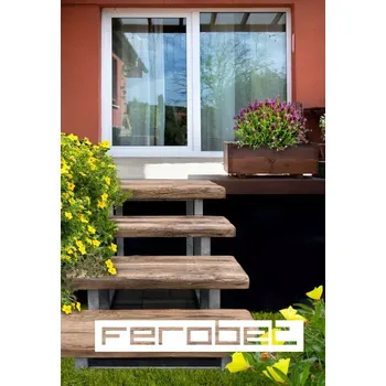 FEROBET Staré dřevo SCHODIŠŤOVÉ PLATO Schodišťové plato 150