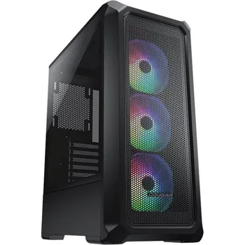 PC skříň COUGAR Archon 2 Mesh RGB (Black) | PC Case | Mid Tower / Mesh Front Panel / 3 x ARGB Fans / 3mm TG Left Panel