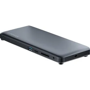 2-Power USB-C Dokovaci Stanice Triple Display MST ( 2xHDMI 1xDP 3xUSB-A 3.0 a 1xUSB-A 3.0 1xRJ45 1xAudio )100W PD
