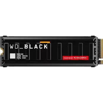 Ukládání dat WD_Black SN8100 8TB SSD / WDS800T1XHM / NVMe M.2 PCIe Gen5 / Interní / chladič / M.2 2280