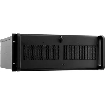 Počítač CHIEFTEC rack 19" 4U UNC-410S-B-U3-32R / 2x320W redundant zdroj / USB 3.0 / černý