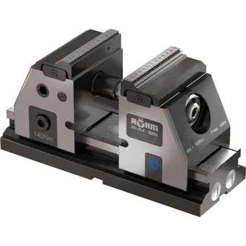 Dílna 5osý svěrák RVM-125, systém Easylock s nulovým bodem, RÖHM