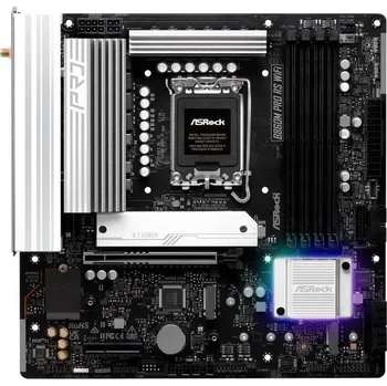 Počítač ASRock B860M Pro RS WiFi / Intel B860 / LGA1851 / 4x DDR5 / 3x M.2 / HDMI / DP / USB-C / WiFi / mATX