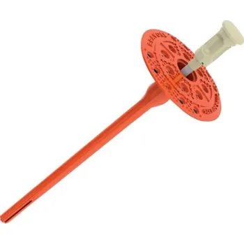 Hmoždinka Hmoždinka talířová PTH-KZ 08 s kovovým trnem – 8 × 135 mm, 200 ks/bal