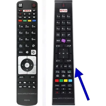 Dálkový ovladač RC5119 dálkový ovladač náhradní