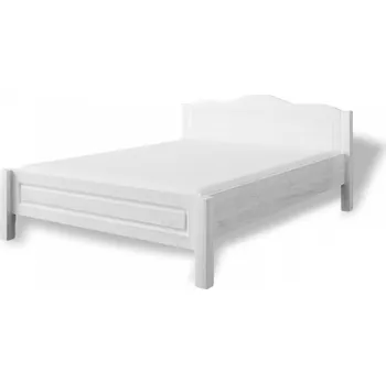 Postel Manželská postel Merlin - masiv borovice Rozměr: 140x200, Odstín: Borovice přírodní