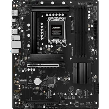 Základní deska ASRock B860 Pro-A / Intel B860 / LGA1851 / 4x DDR5 / 3x M.2 / HDMI / DP / USB-C / ATX