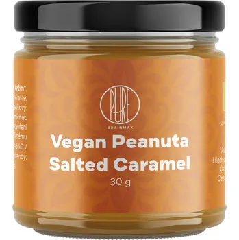 BrainMax Pure BrainMax Pure® Vegan Peanuta Salted Caramel, Arašídový krém se slaným karamelem BIO, 30 g *CZ-BIO-001 certifikát