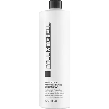 Stylingový přípravek Paul Mitchell Lak na vlasy s maximální fixací Firm Style Freeze and Shine Super Spray (Maximum Hold Finishing Spray) 1000 ml - náhradní náplň + 2 měsíce na vrácení zboží