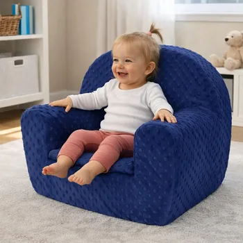 dětské křeslo Bebecom-křesílka Dětské křesílko tmavě modrá