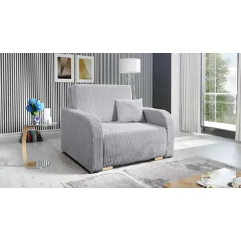 Křeslo Relax-postele.cz Lili 1 Světle šedá