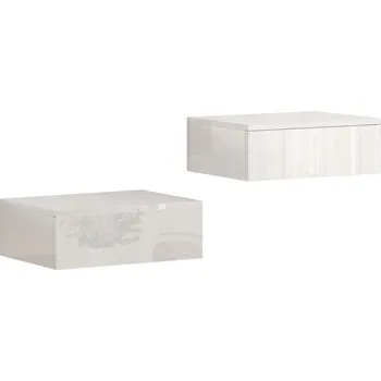 Noční stolek Sada nočních stolků | bílá