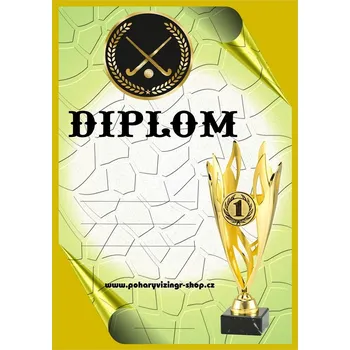 Pozemní hokej diplom A4 č.1