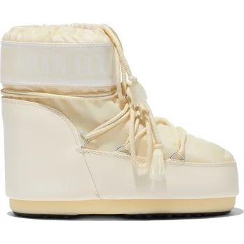 Dámská móda Dámské nízké zimní boty MOON BOOT-MB ICON LOW NYLON-L002 CREAM Béžová 33/35