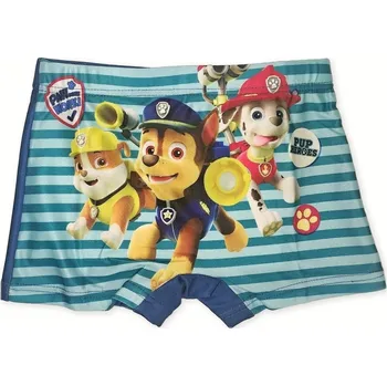 Chlapecké plavky Setino • Dětské / chlapecké plavky boxerky Tlapková patrola - Paw Patrol - motiv Pup Heroes EU 122 Modrá