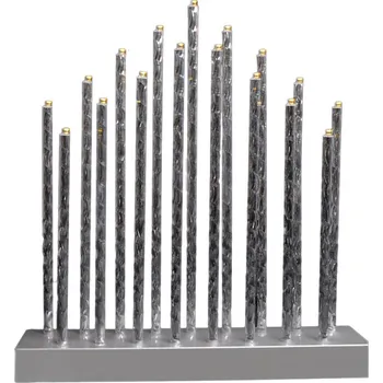 Vánoční svícen M.A.T. Group 791912 17 LED teplá bílá 28,5 cm