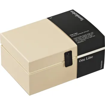 Úložný box Semikolon, Box na skladování potravin One Line S vanilkově žluté - Formadore