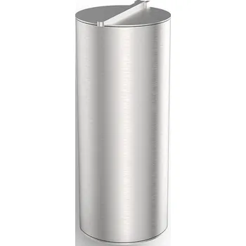 Odpadkový koš Decor Walther, Koš na odpadky do koupelny Mikado nástěnný matná nerezová ocel 34,5 cm - Formadore