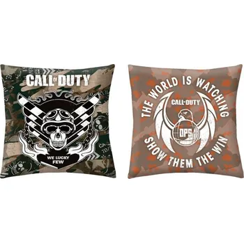 Dekorativní polštářek Halantex • Polštář Call of Duty - motiv We Lucky Few - 40 x 40 cm