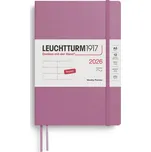 Leuchtturm 1917, Týdenní plánovač v měkké vazbě Leuchtturm 1917 2026 EN A5, špinavě růžový - Formadore