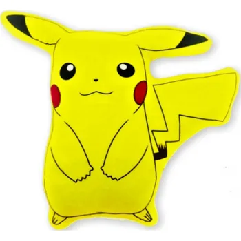 Dekorativní polštářek SkyBrands • Tvarovaný polštářek Pokémon Pikachu - 28 x 30 cm