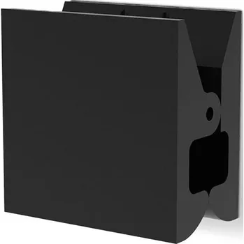 Držák na ručník Decor Walther, Držák na ručník Pinch čtvercový 5 cm černý matný - Formadore