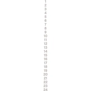 Hay, Nálepky na svíčky Hay S stříbrné - Formadore