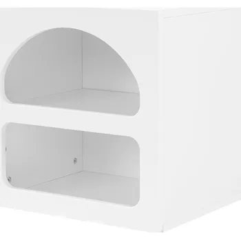 Noční stolek Noční stolek Lorin White, bílá