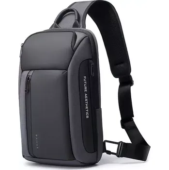 BANGE elegantní batoh přes rameno Torkel Šedý 8L