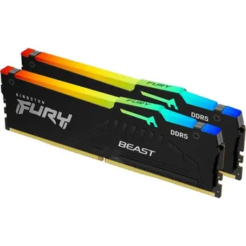 Počítač Kingston FURY Beast DDR5 16GB (Kit 2x8GB) 6000MHz DIMM CL40 RGB
