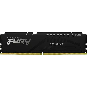 Operační paměť Kingston FURY Beast/DDR5/64GB/5600MHz/CL40/4x16GB/Black