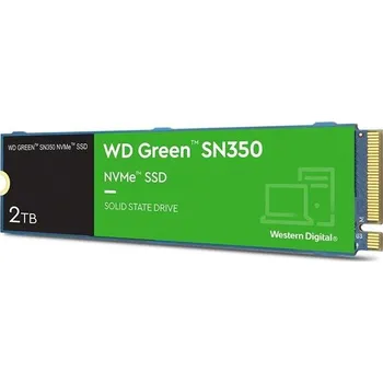 SSD disk WD GREEN SSD NVMe 2TB PCIe SN350, Gen3 8GB/s, (R:3200/W:3000 MB/s)