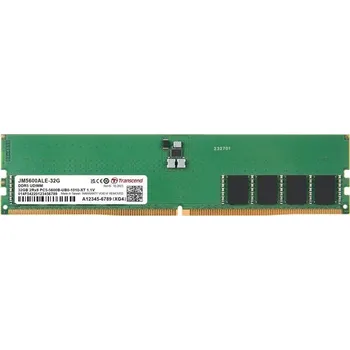 Transcend paměť 32GB DDR5 5600 U-DIMM (JetRam) 2Rx8 (2Gx8)x16 CL46 1.1V