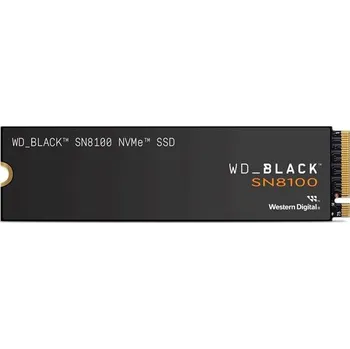 Ukládání dat WD BLACK SSD NVMe M.2 1TB PCIe SN8100, Gen5, (R:14900, W:11000MB/s)