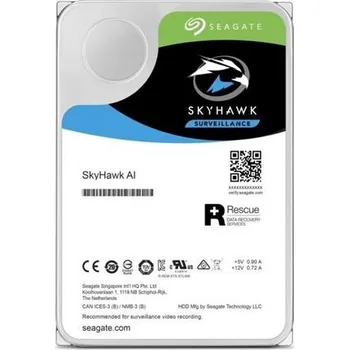 Interní pevný disk Seagate SkyHawk™ AI 3,5" - 8TB (DVR) 7200rpm/SATA-III/256MB with R/V sensor