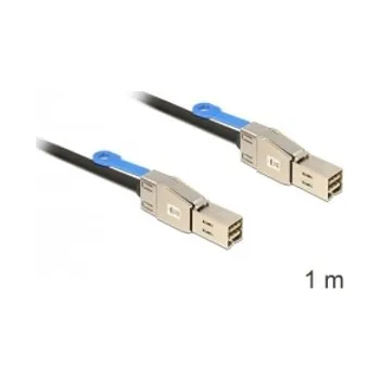 Delock Kabel Mini SAS HD x 4 SFF 8644 samec > Mini SAS HD x 4 SFF 8644 samec 1 m