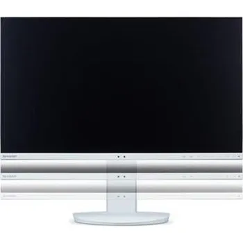 Monitor SHARP 27" EA272QW IPS/W-LED/2560x1440/6ms/350cd/DPin+out/HDMI/USB/USB-C/LAN/bílý