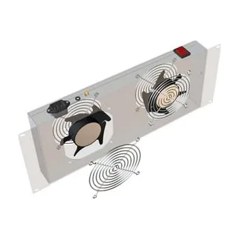 Triton 19" Vent. jednotka 220V/70W 4U 2xFAN+Term vertikální