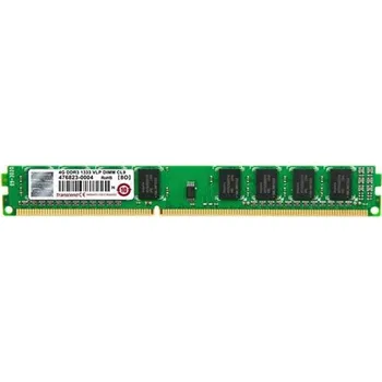 Operační paměť Transcend paměť 4GB DDR3 1333 U-DIMM 2Rx8 VLP, nízký profil